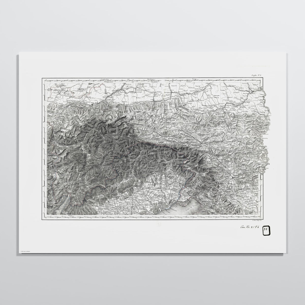 Alpi Italiano EST - M (45x60 cm / 18x24″) Print Only