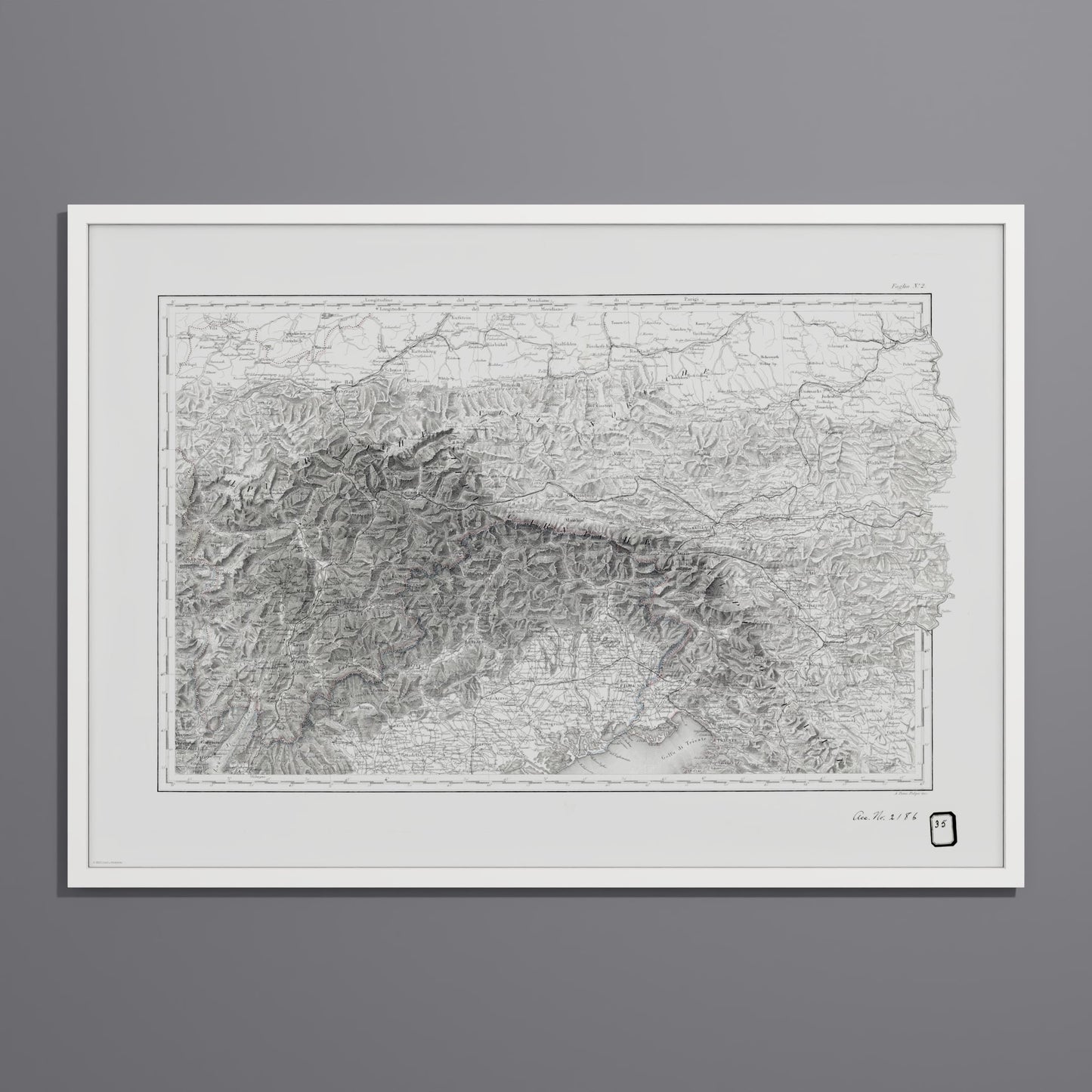 Alpi Italiano EST - undefined Print Only