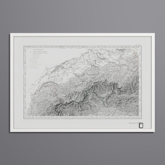 Alpi Italiano OVEST - undefined Print Only