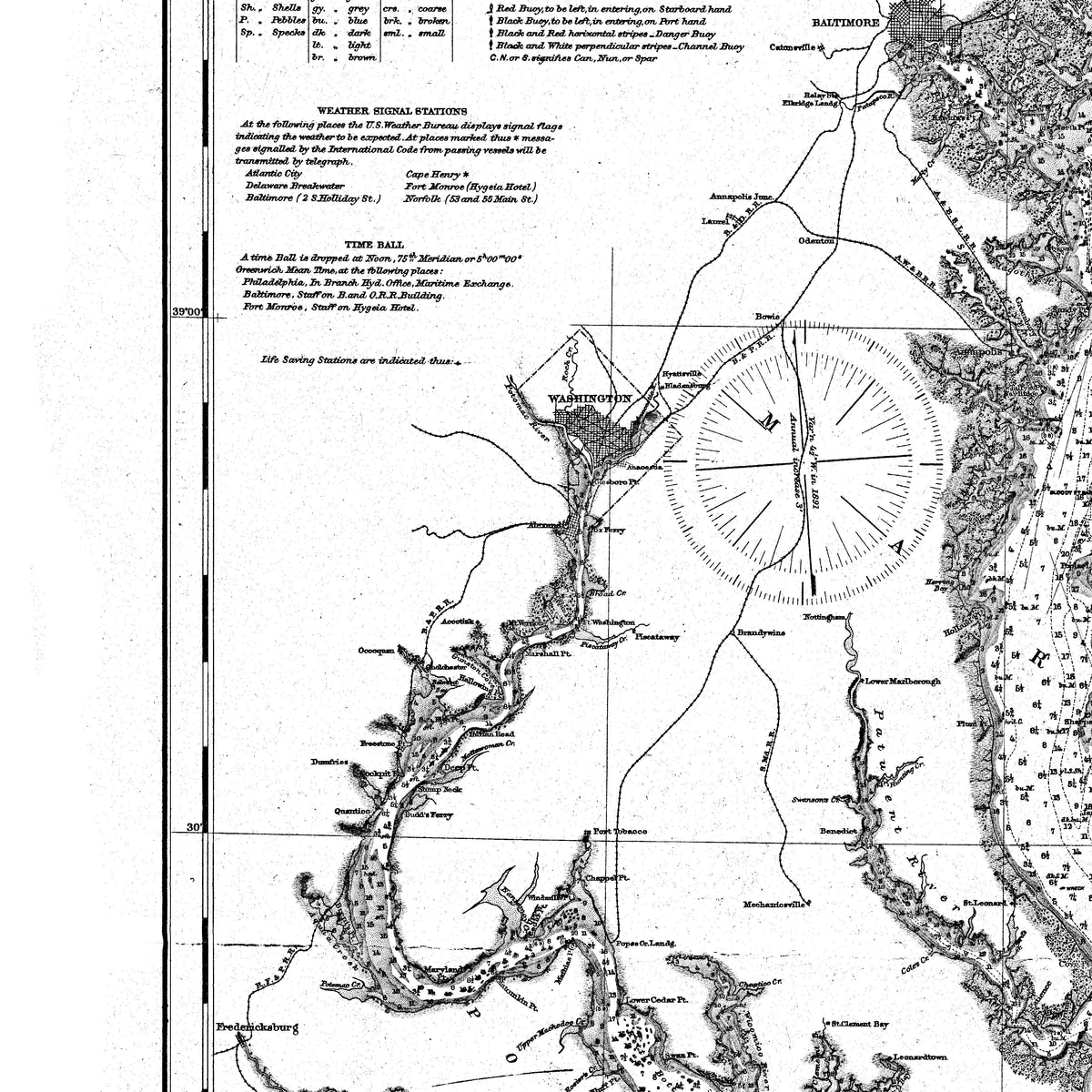 Delaware and Chesapeake Bays 1892