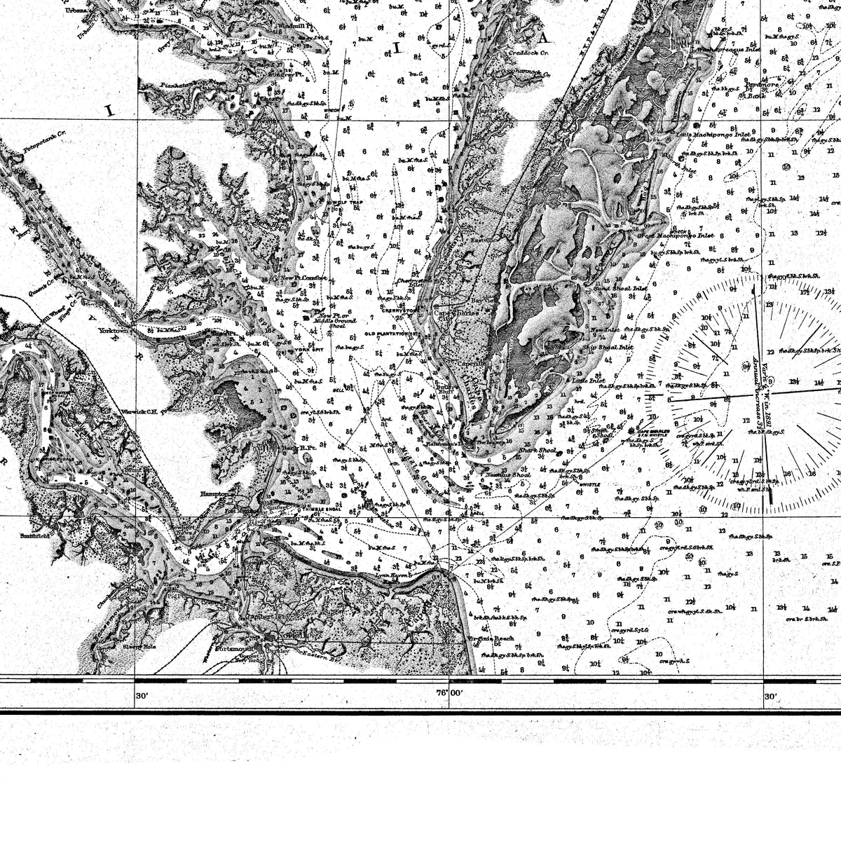 Delaware and Chesapeake Bays 1892