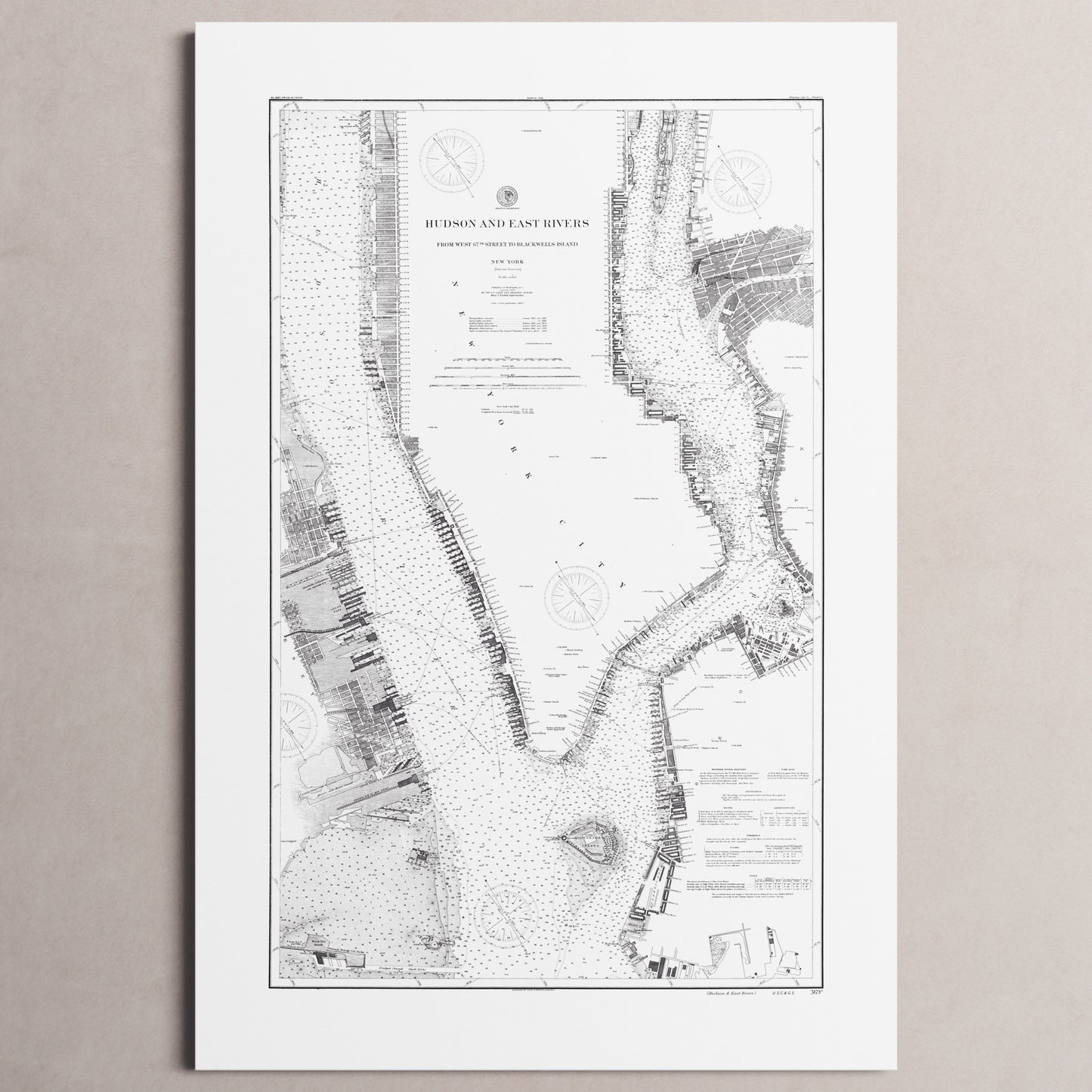Hudson and East Rivers 1900
