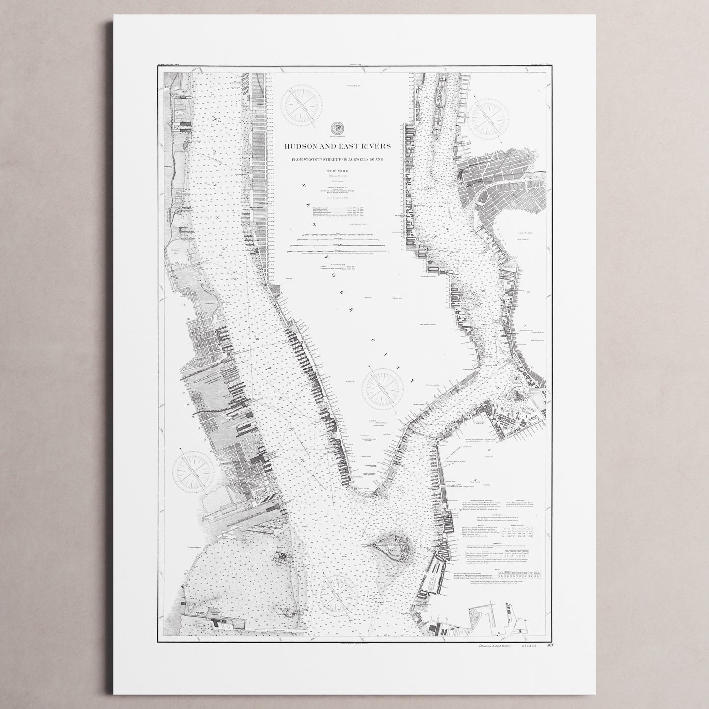 Hudson and East Rivers 1900