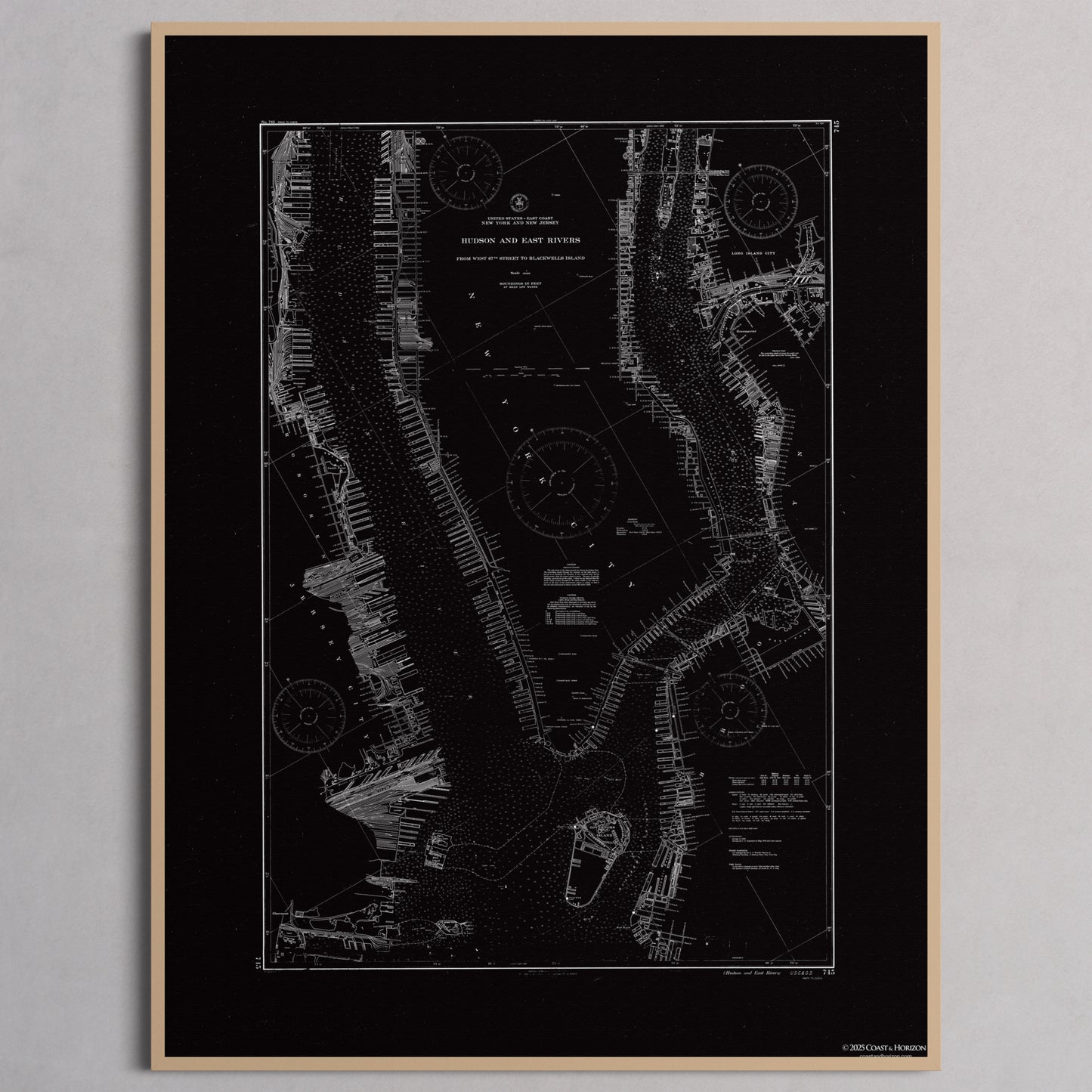 Hudson and East Rivers 1941