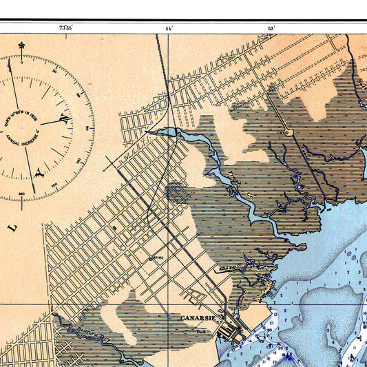 Jamaica Bay And Rockaway Inlet 1924