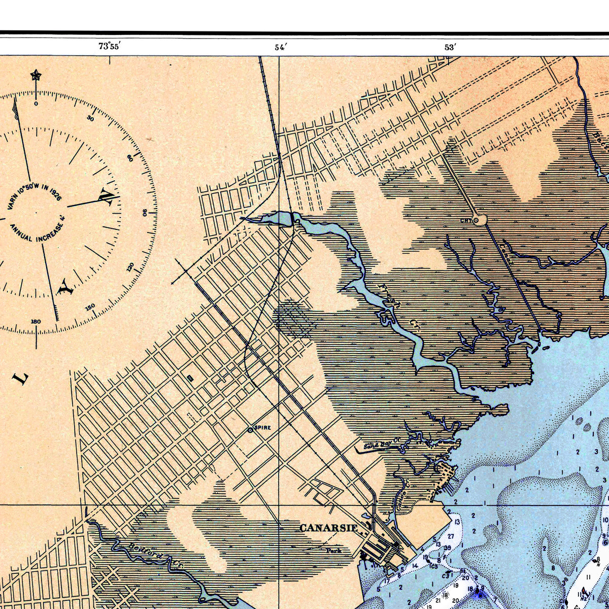 Jamaica Bay And Rockaway Inlet 1924