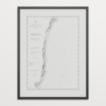 Absecon Inlet To Cape May 1880 - undefined Print Only