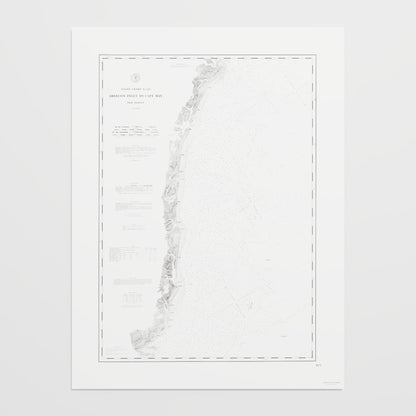 Absecon Inlet To Cape May 1880 - undefined Print Only