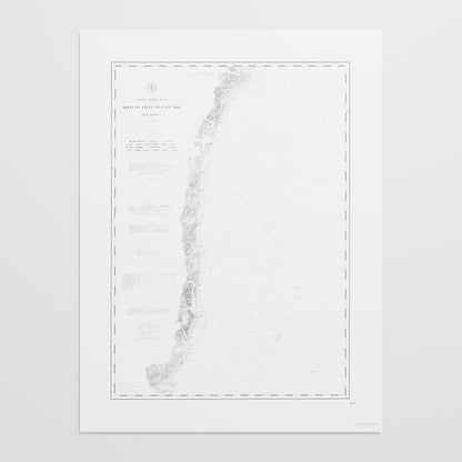 Absecon Inlet To Cape May 1880 - undefined Print Only