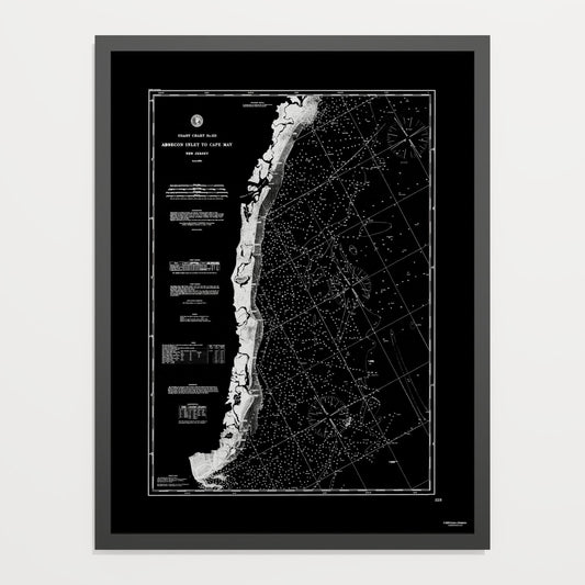 Absecon Inlet To Cape May NOIR