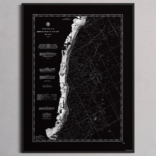 Absecon Inlet To Cape May NOIR