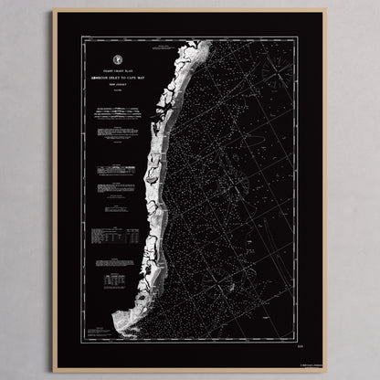Absecon Inlet To Cape May NOIR