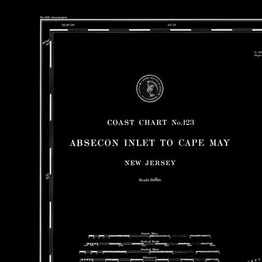 Absecon Inlet To Cape May NOIR