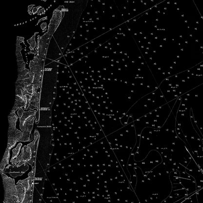 Absecon Inlet To Cape May NOIR