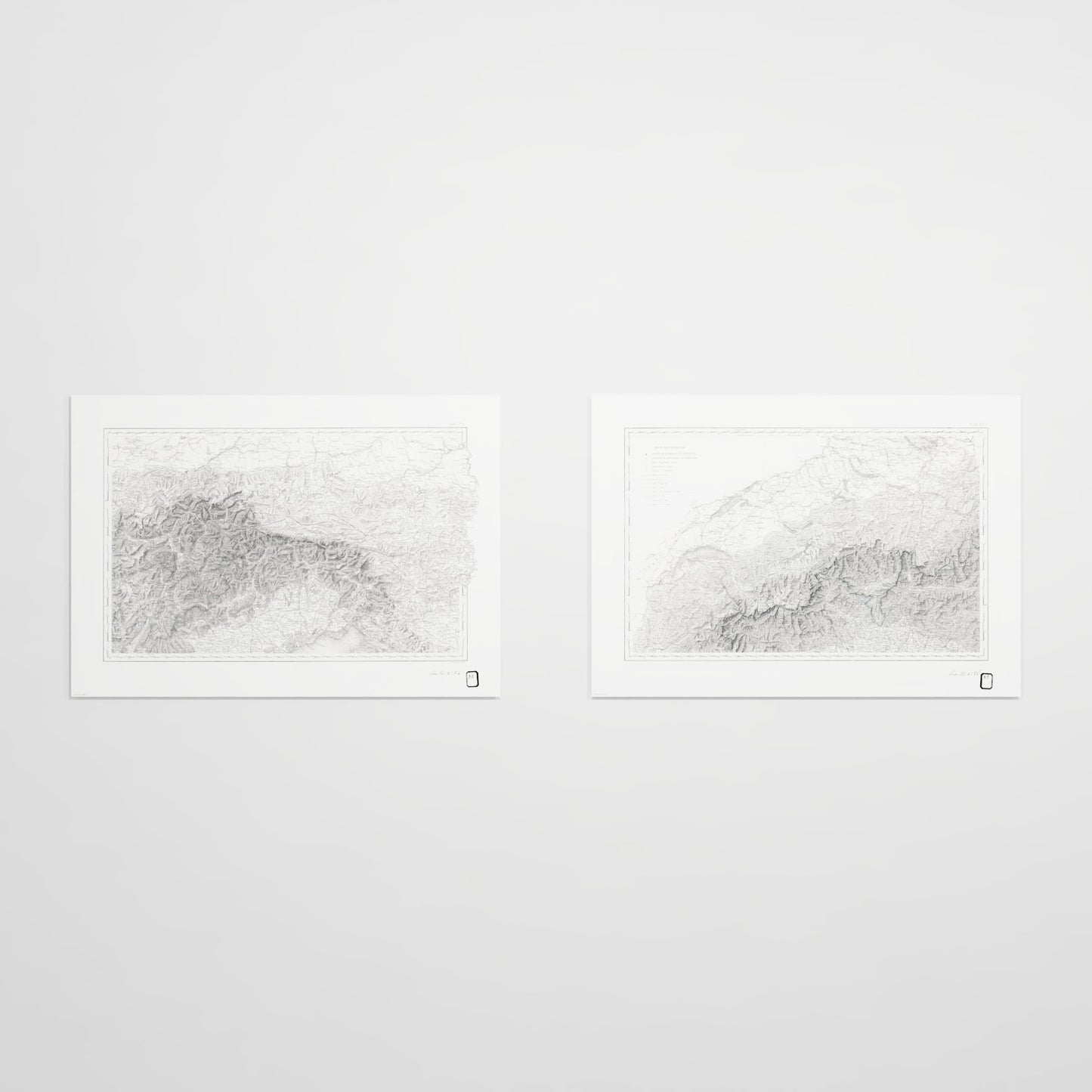 Alpi Italiano Diptych - 28x40h Print Only