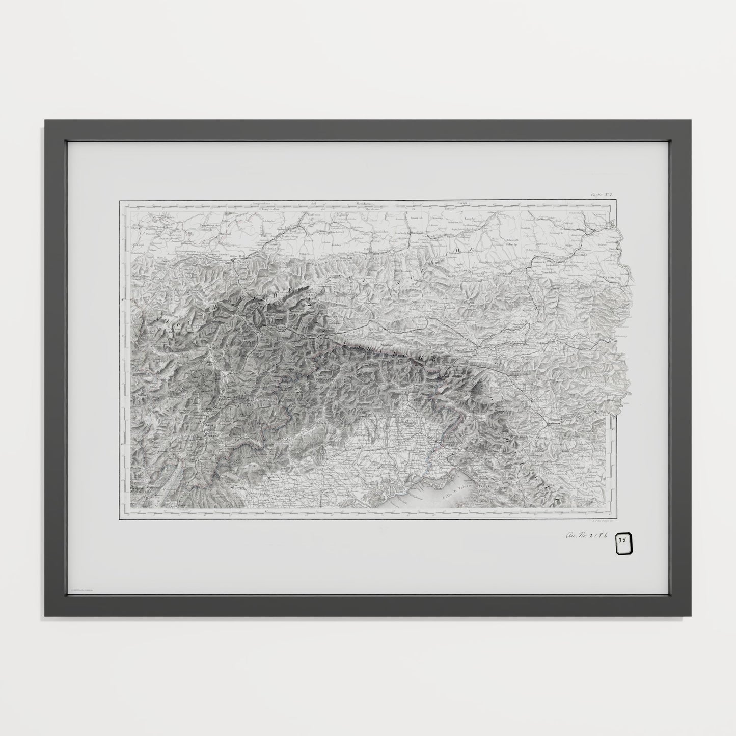 Alpi Italiano EST - undefined Print Only