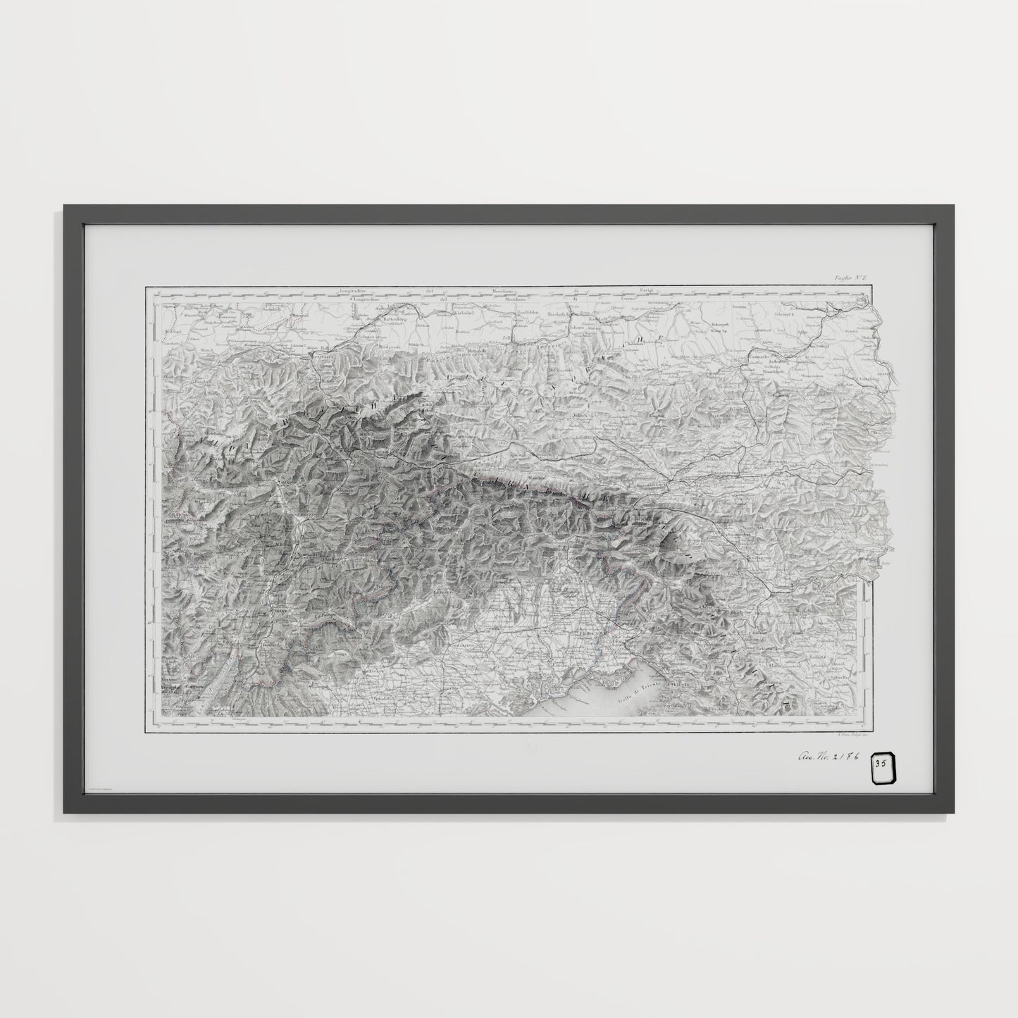 Alpi Italiano EST - undefined Print Only