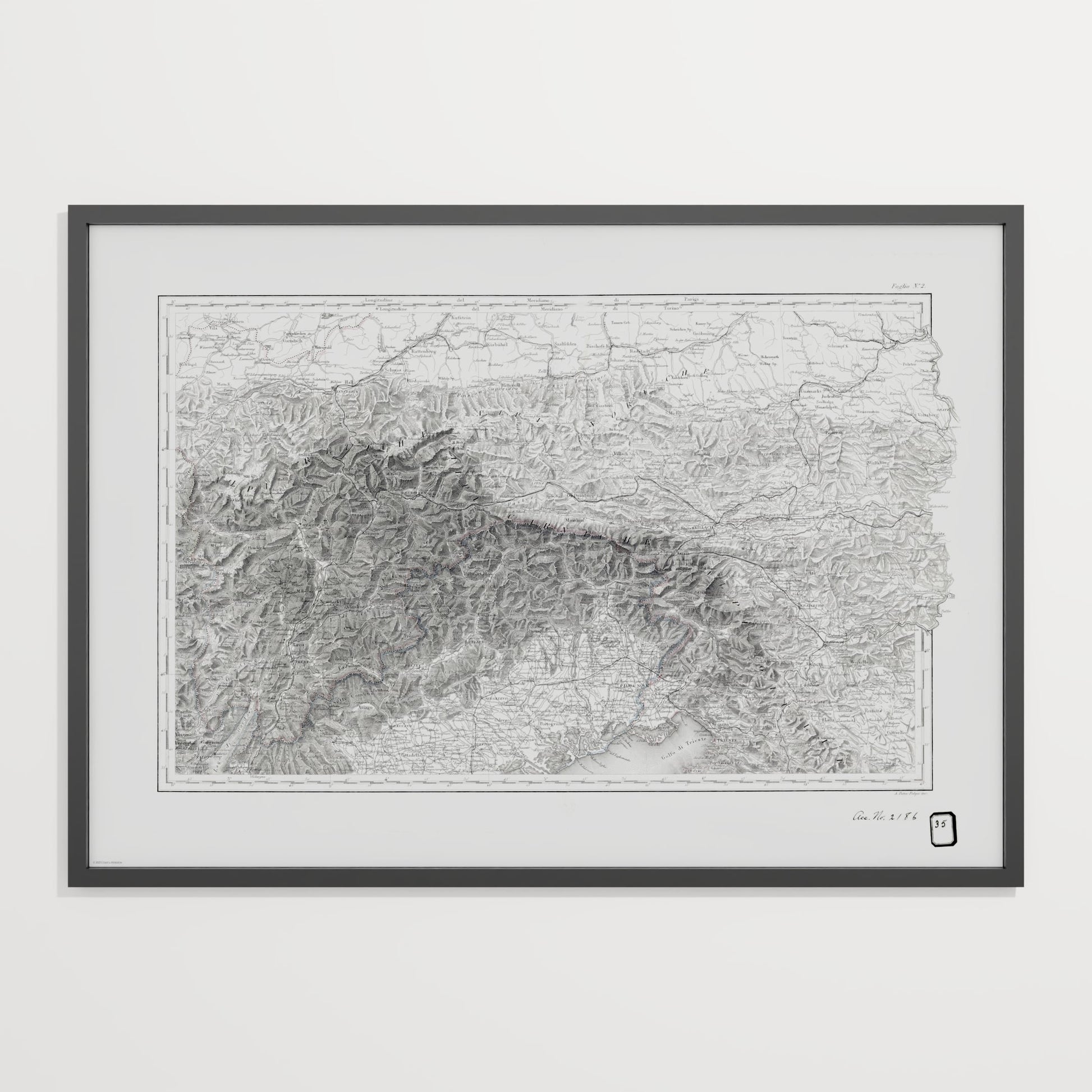 Alpi Italiano EST - undefined Print Only