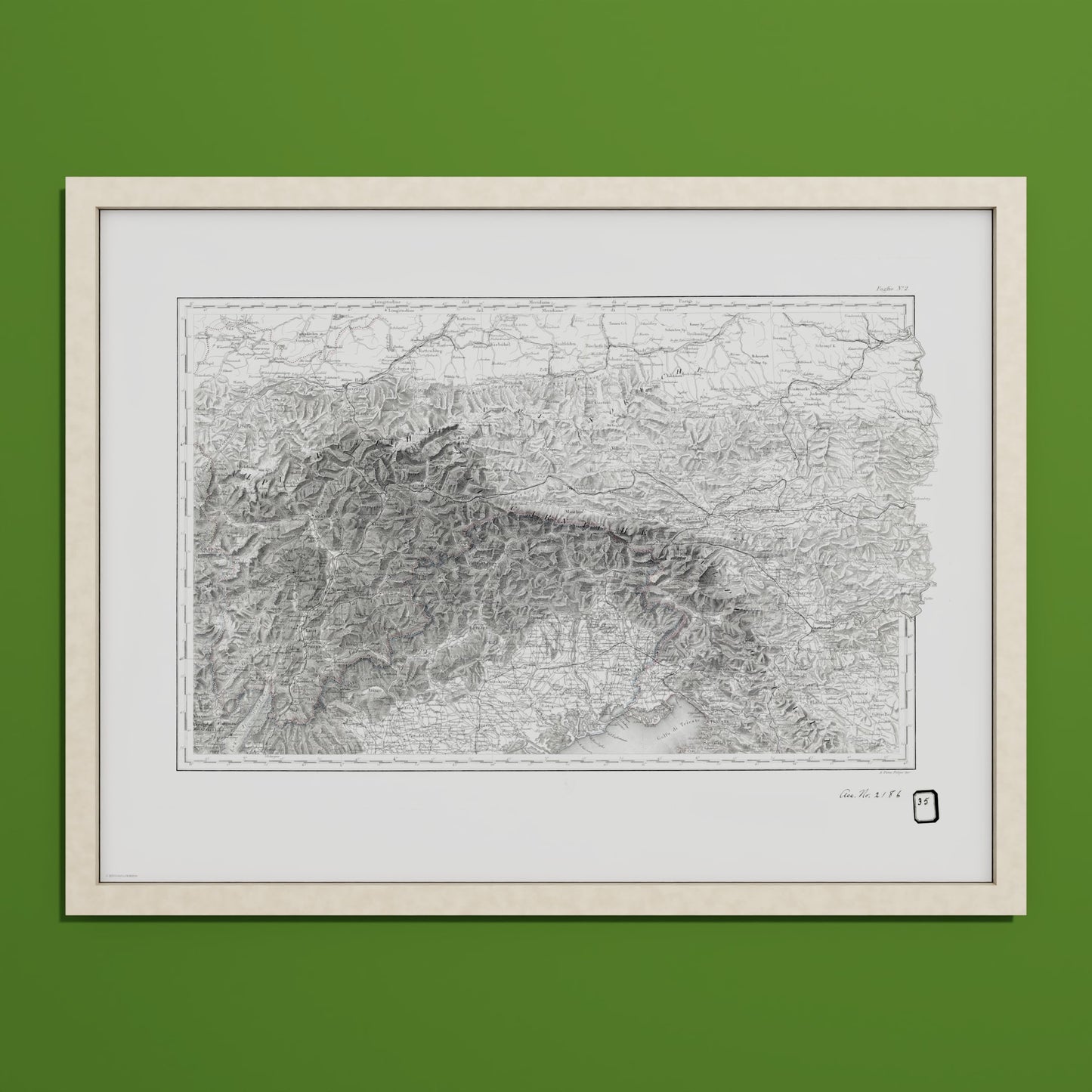 Alpi Italiano EST - undefined Print Only