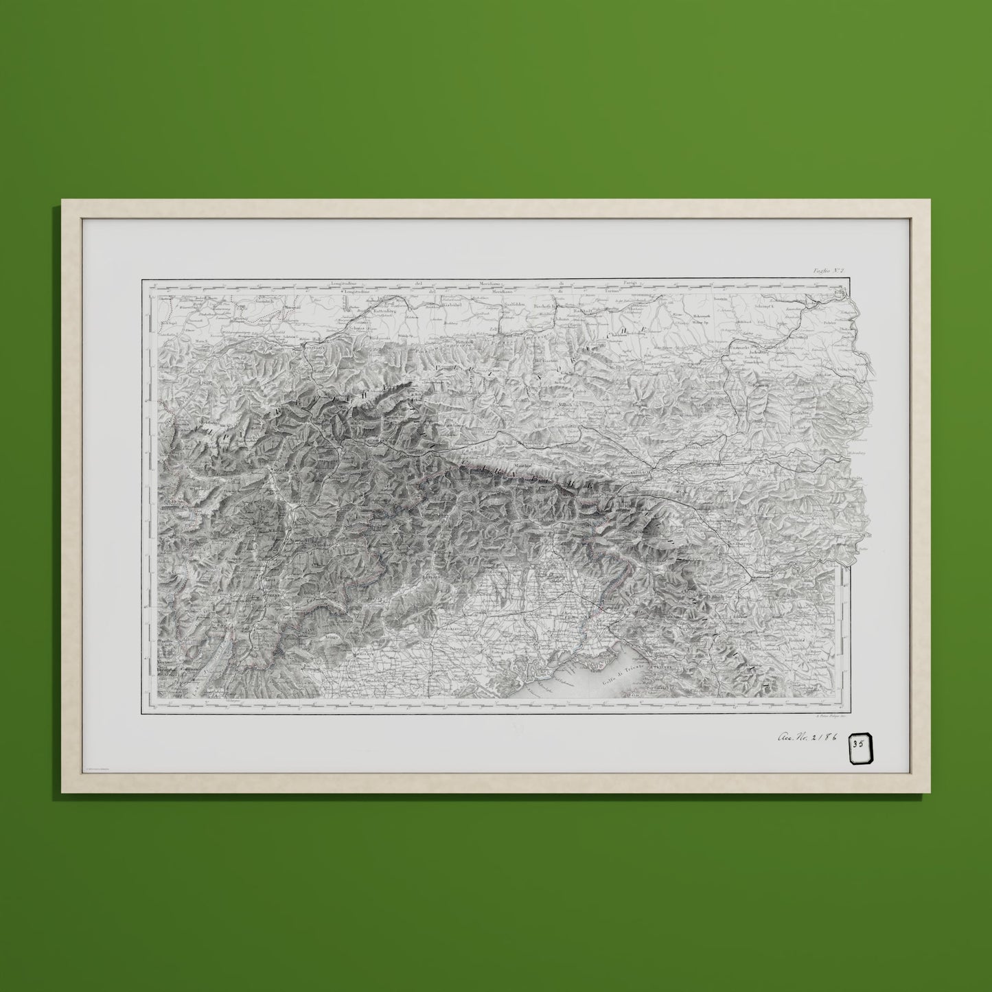 Alpi Italiano EST - undefined Print Only