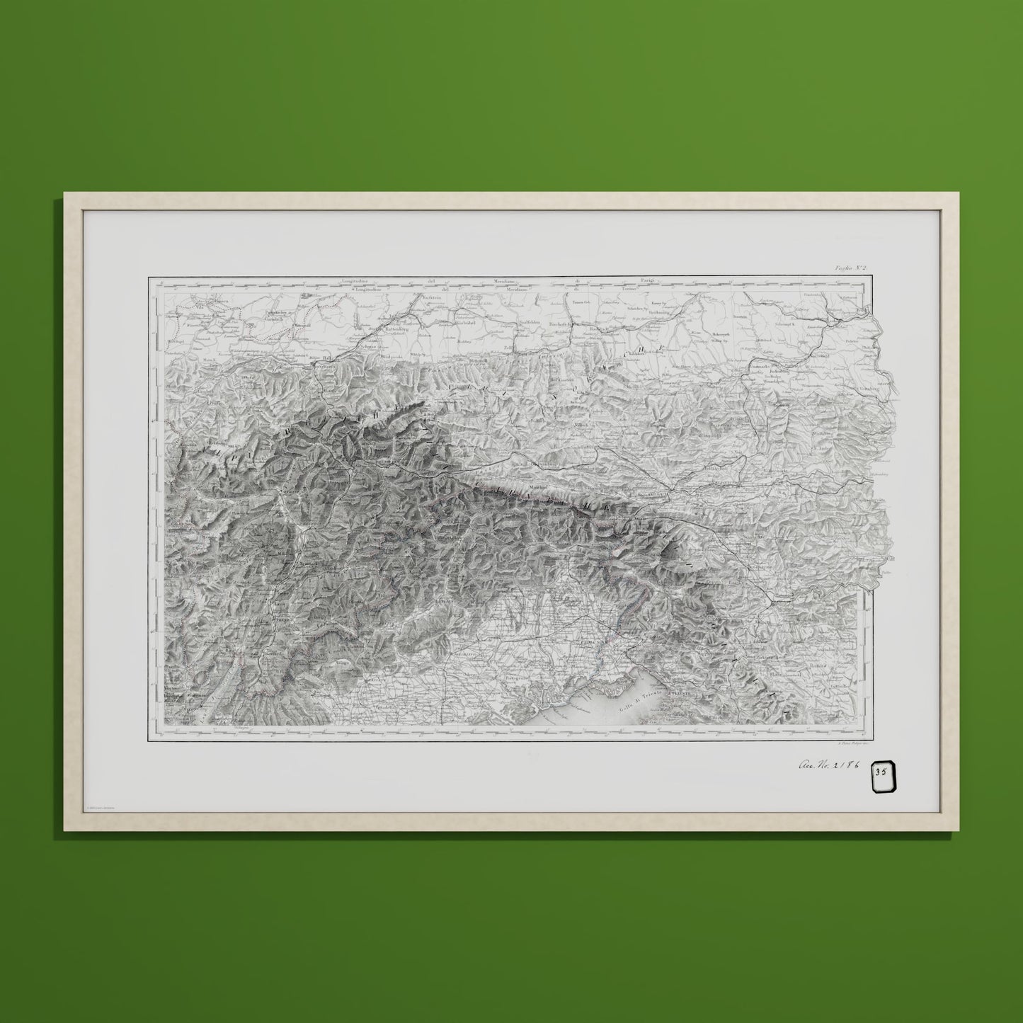 Alpi Italiano EST - undefined Print Only