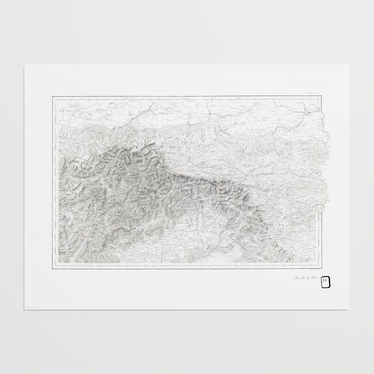 Alpi Italiano EST - undefined Print Only