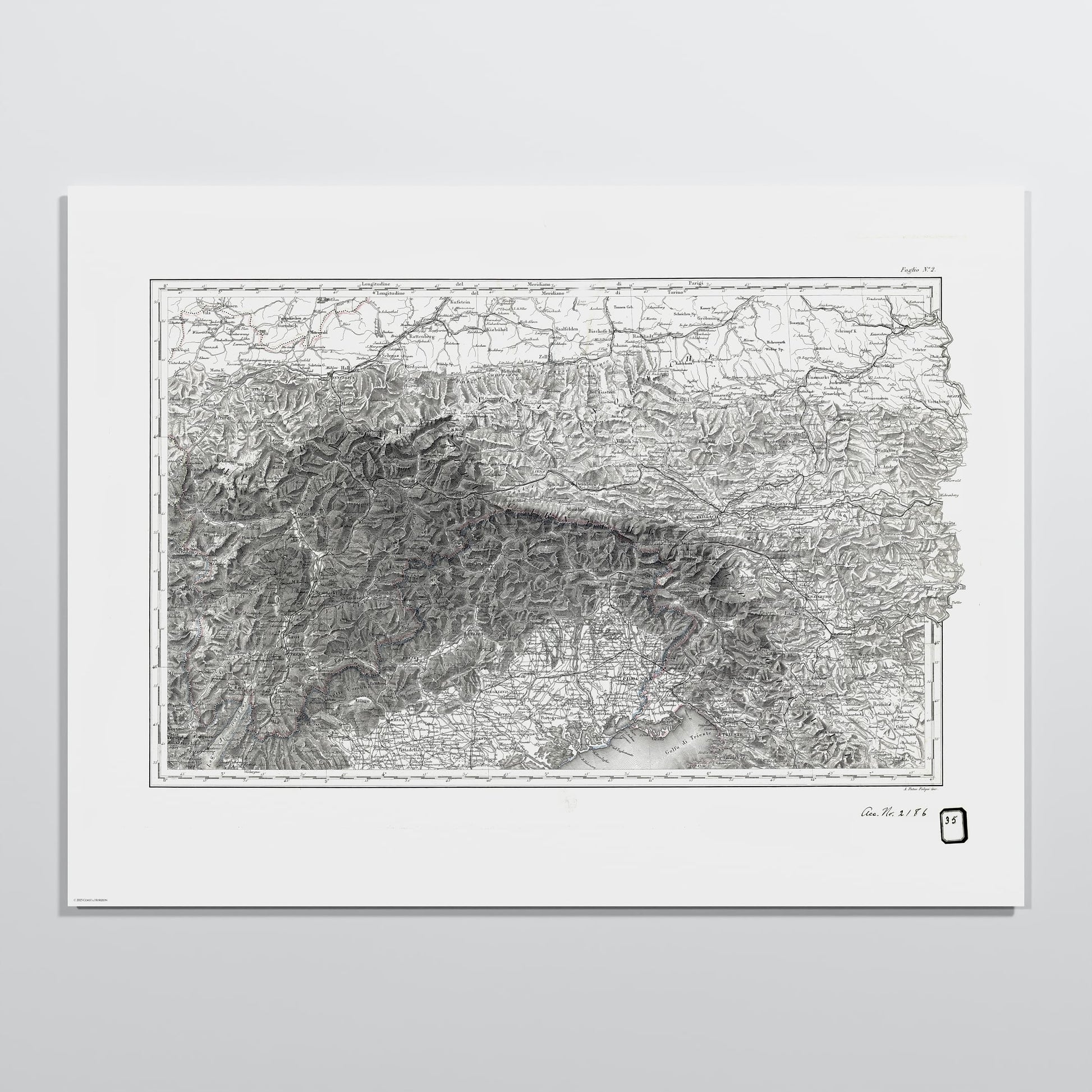 Alpi Italiano EST - M (45x60 cm / 18x24″) Print Only