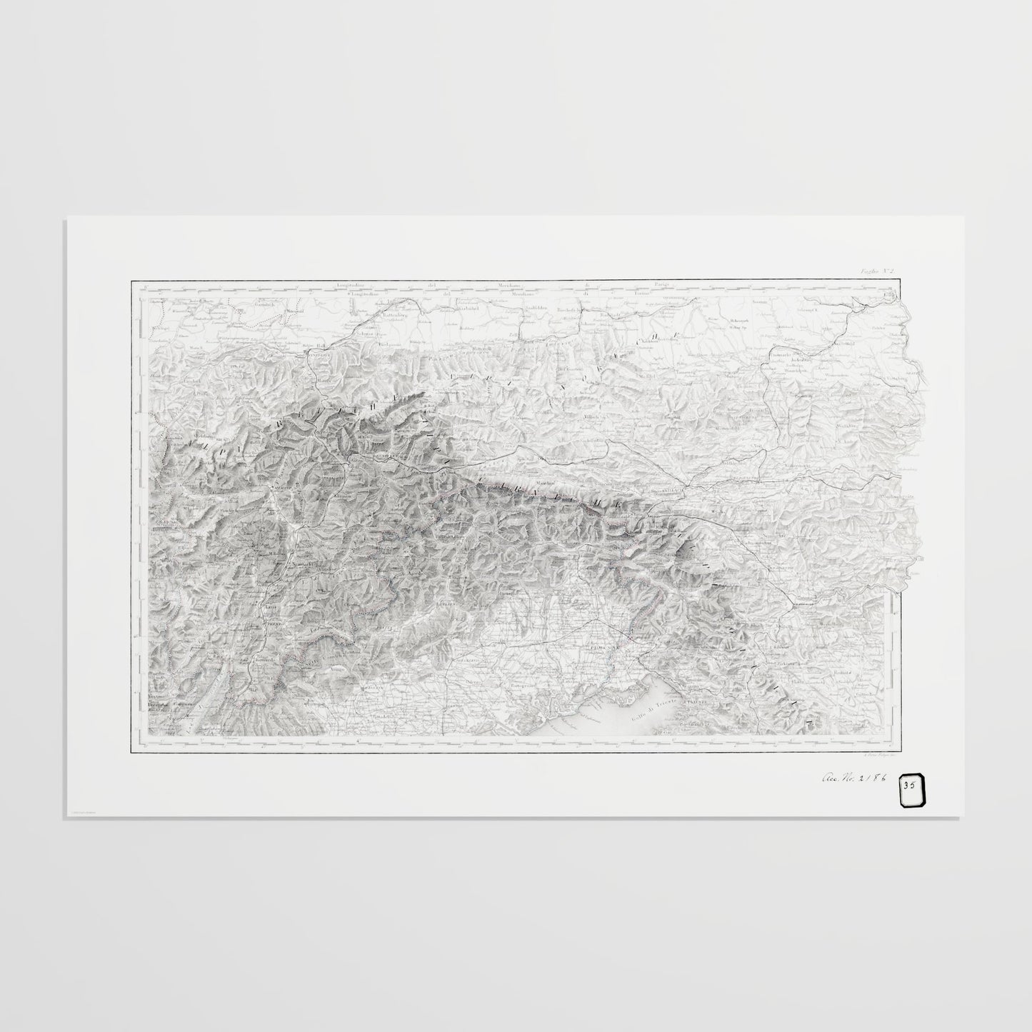 Alpi Italiano EST - undefined Print Only