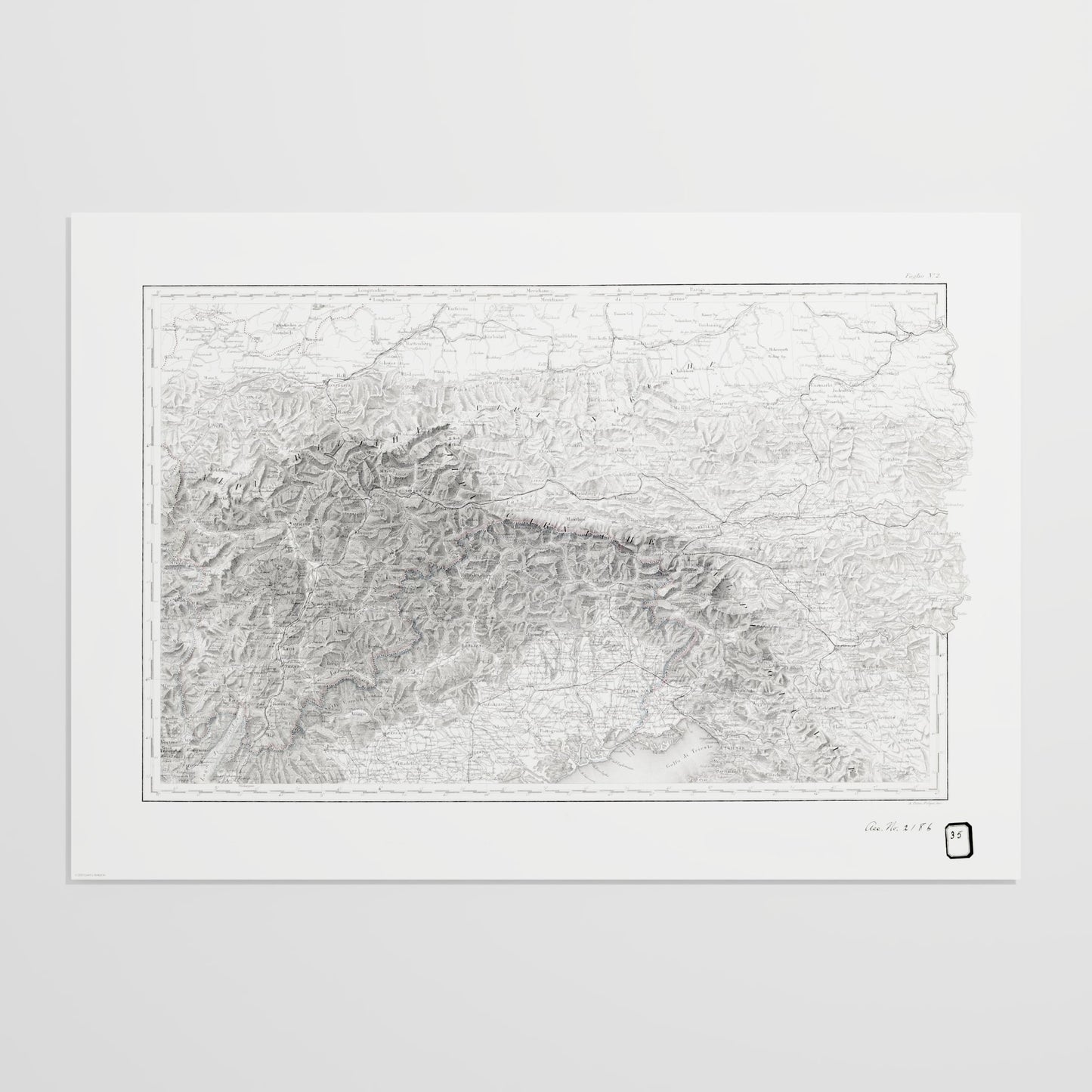 Alpi Italiano EST - undefined Print Only