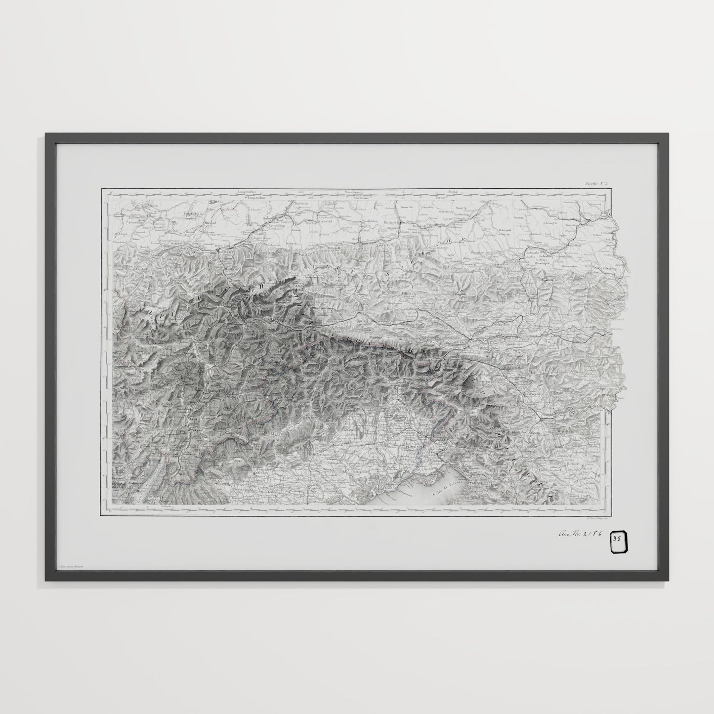 Alpi Italiano EST - undefined Print Only
