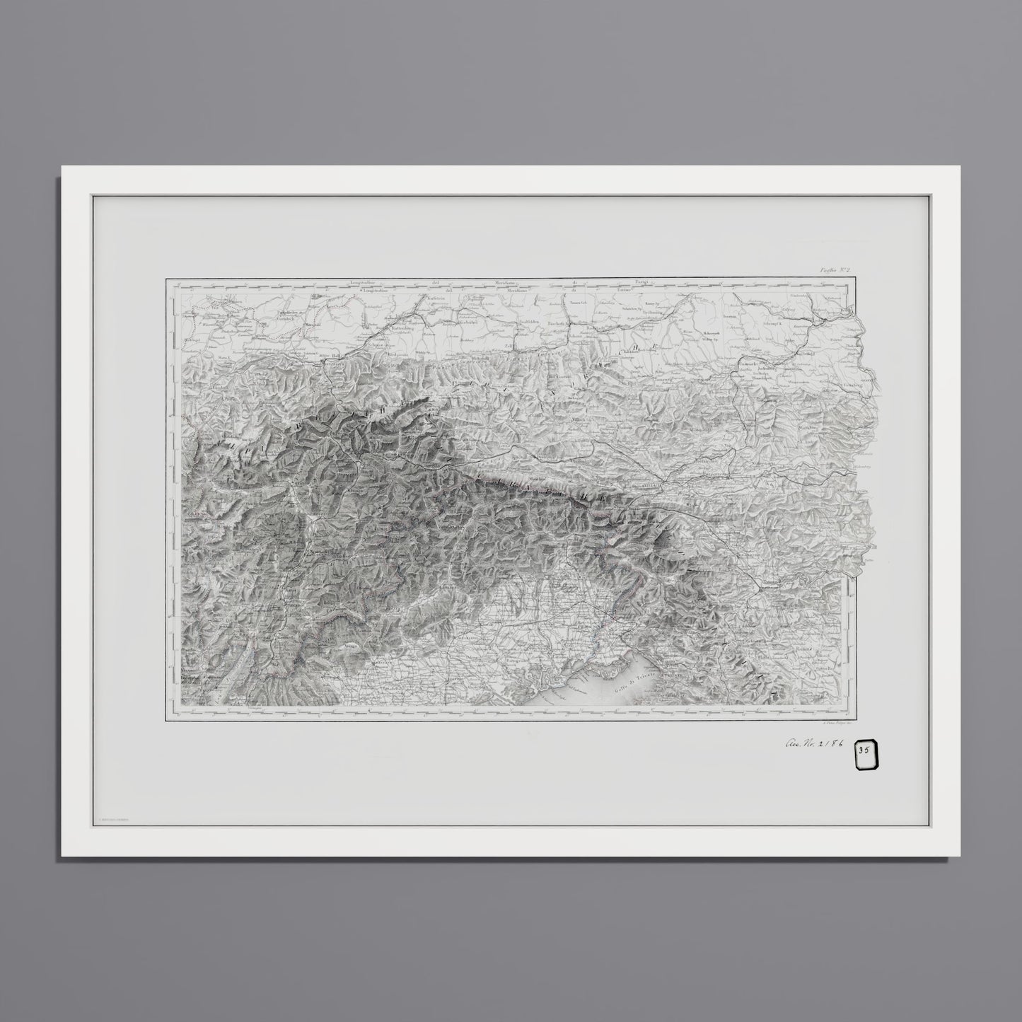 Alpi Italiano EST - undefined Print Only