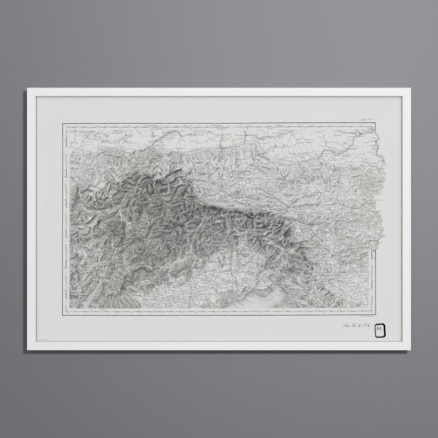 Alpi Italiano EST - undefined Print Only
