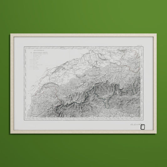 Alpi Italiano OVEST - undefined Print Only