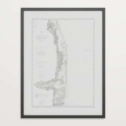 Barnegat Inlet To Absecon Inlet 1879 - undefined Print Only