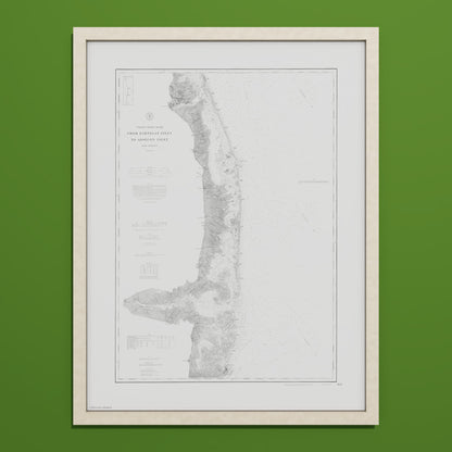 Barnegat Inlet To Absecon Inlet 1879 - undefined Print Only