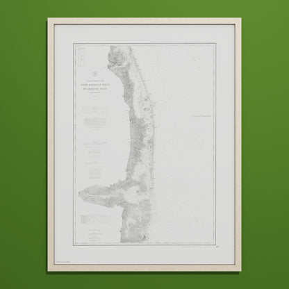 Barnegat Inlet To Absecon Inlet 1879 - undefined Print Only