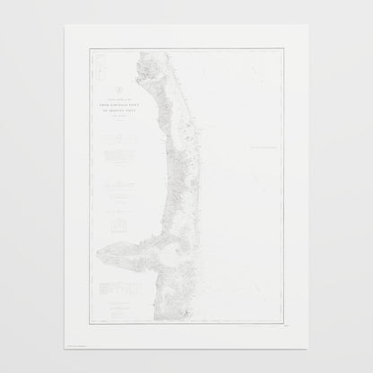 Barnegat Inlet To Absecon Inlet 1879 - undefined Print Only