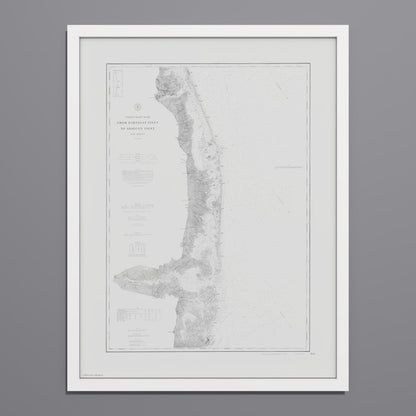 Barnegat Inlet To Absecon Inlet 1879 - undefined Print Only