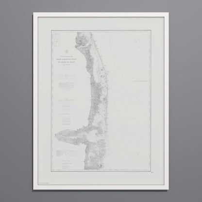 Barnegat Inlet To Absecon Inlet 1879 - undefined Print Only