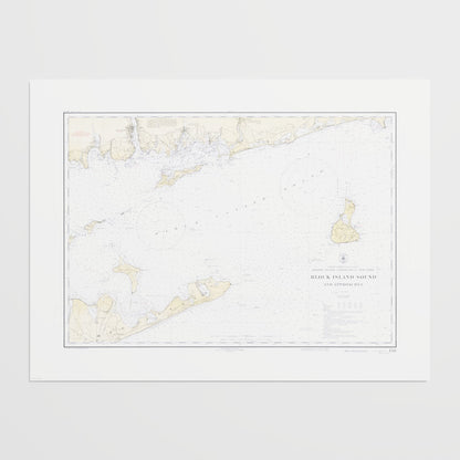 Block Island Sound and Approaches 1934 - M (45x60 cm / 18x24″) Print Only