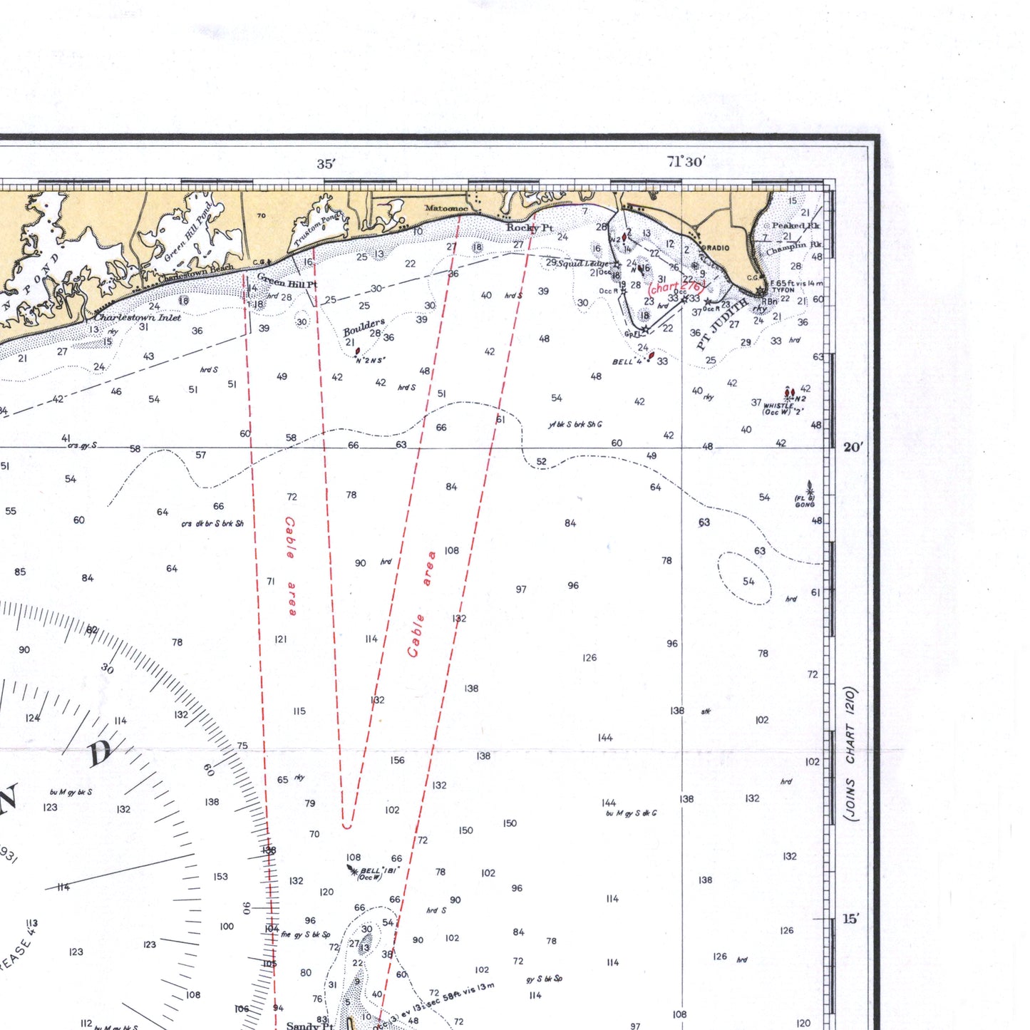 Block Island Sound and Approaches 1934