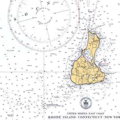 Block Island Sound and Approaches 1934