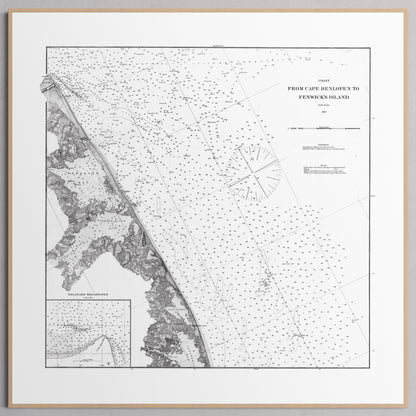 Cape Henlopen to Fenwicks Island 1880