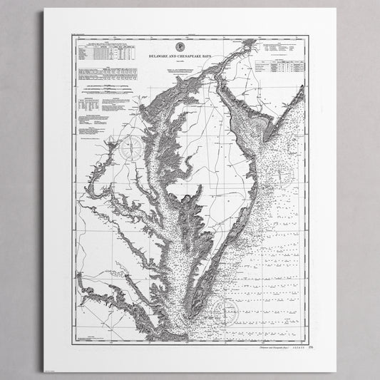 Delaware and Chesapeake Bays 1892