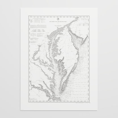 Delaware and Chesapeake Bays 1892