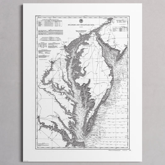 Delaware and Chesapeake Bays 1892