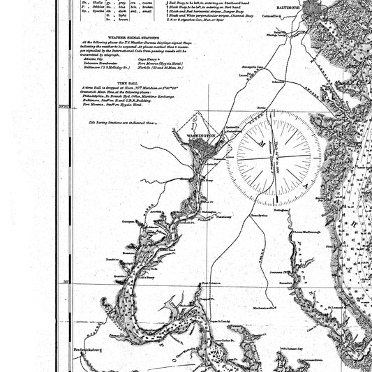 Delaware and Chesapeake Bays 1892