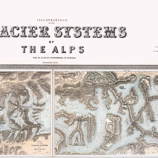 Glaciers of the Alps 1856