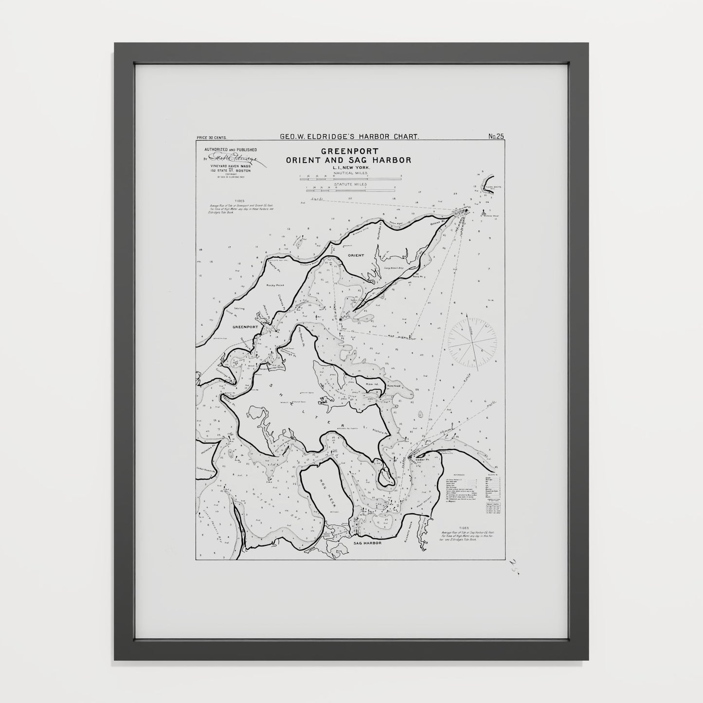 Greenport Orient and Sag Harbor 1908 - undefined Print Only