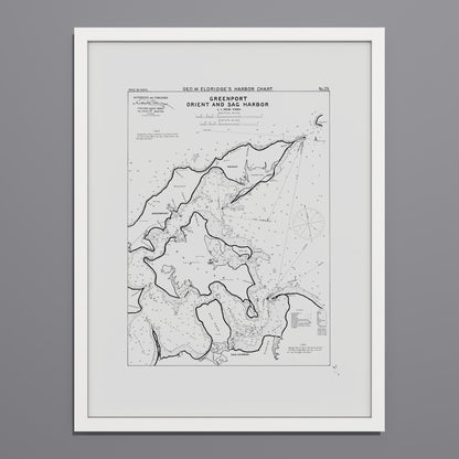 Greenport Orient and Sag Harbor 1908 - undefined Print Only